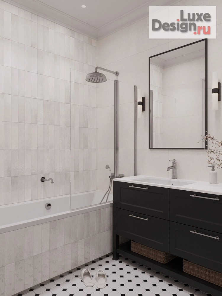 Дизайн интерьера двухкомнатной квартиры "Двухкомнатная квартира с духом Франции" (фото 13)