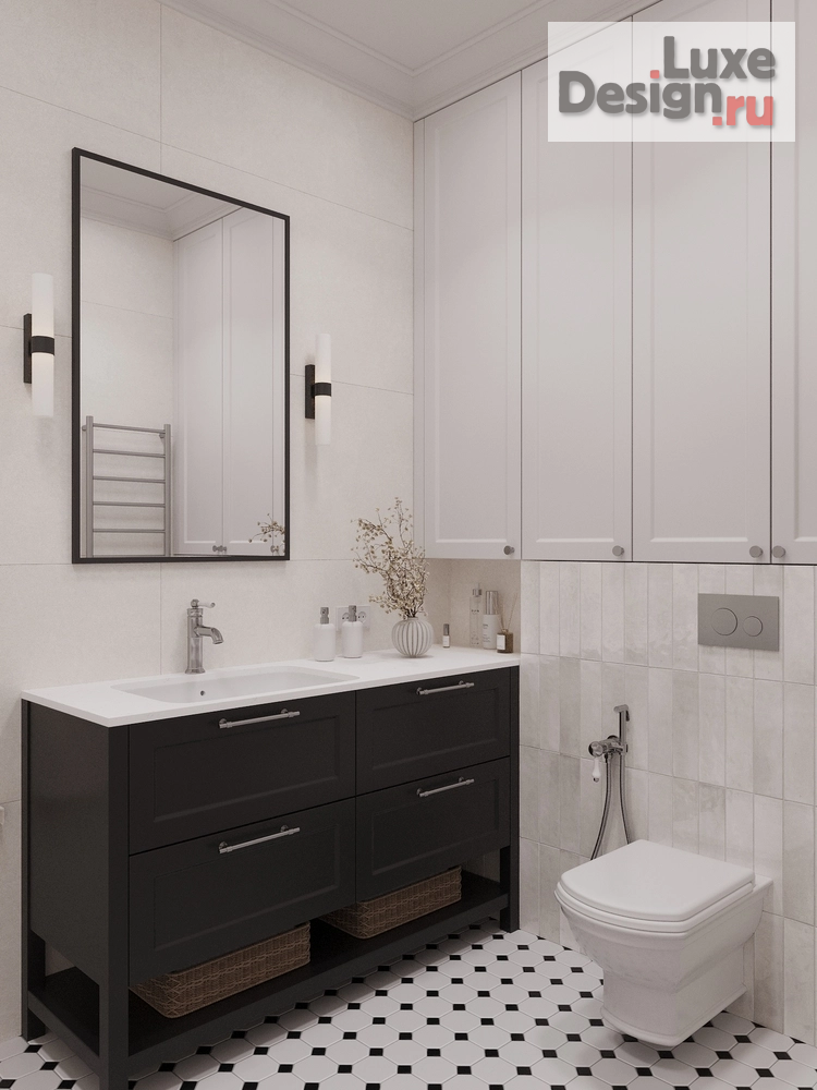 Дизайн интерьера двухкомнатной квартиры "Двухкомнатная квартира с духом Франции" (фото 14)