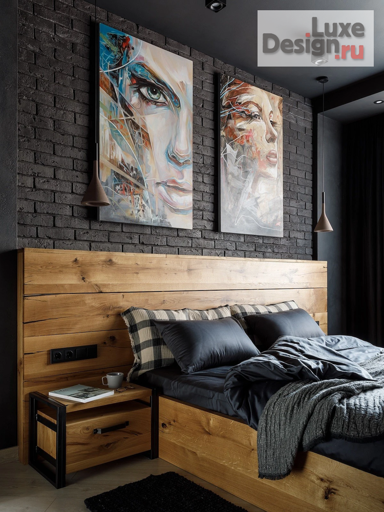 Дизайн интерьера квартиры "Проект "Мужской черный"" (фото 20)