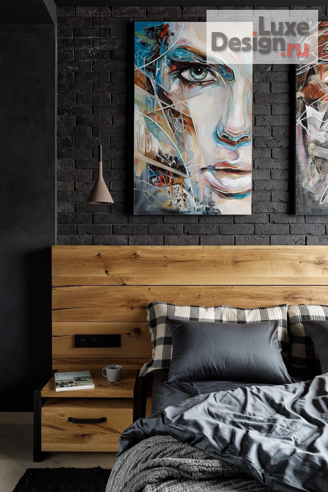 Дизайн интерьера квартиры "Проект "Мужской черный"" (фото 21)