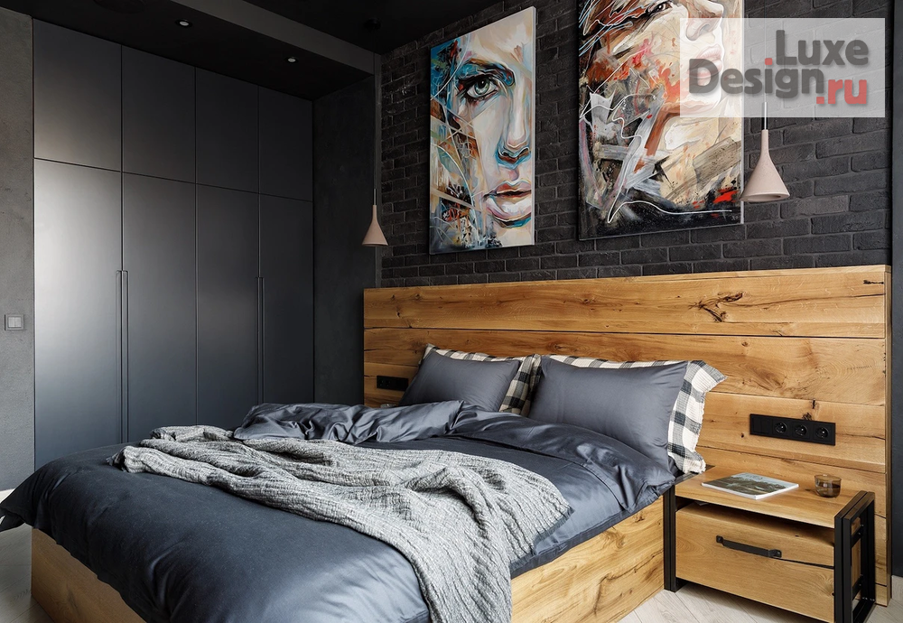 Дизайн интерьера квартиры "Проект "Мужской черный"" (фото 22)