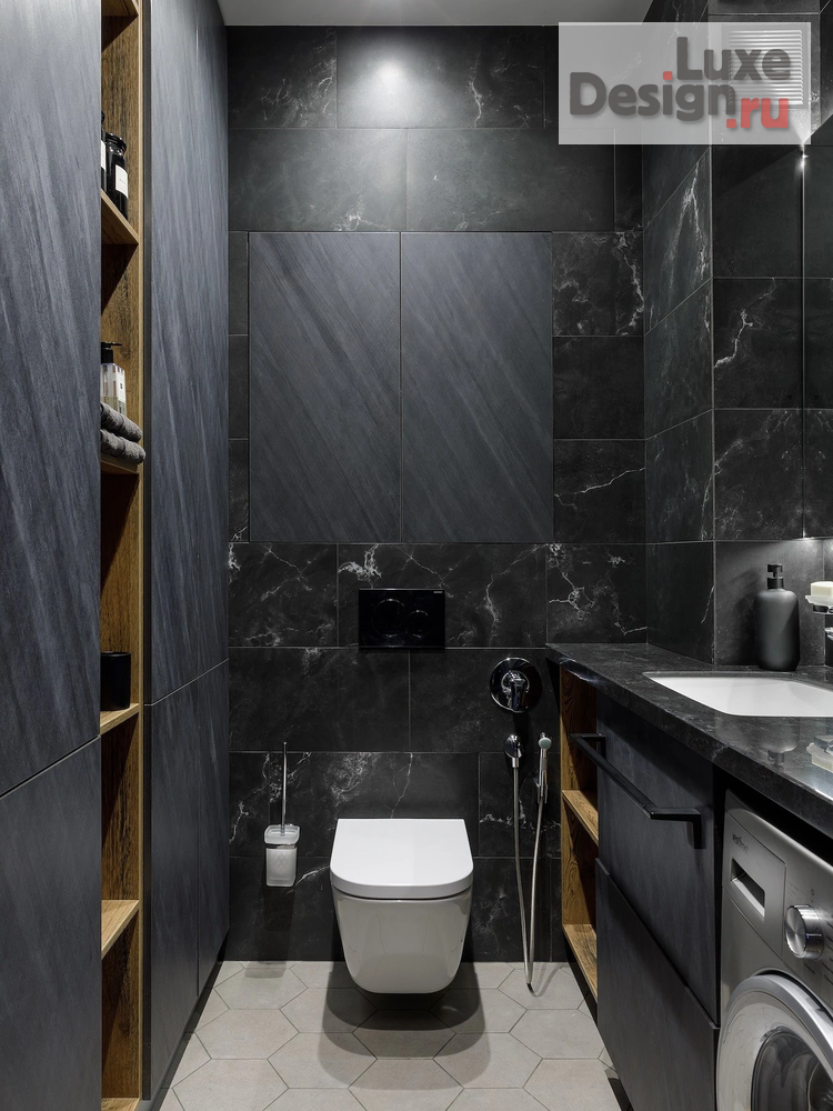 Дизайн интерьера квартиры "Проект "Мужской черный"" (фото 27)