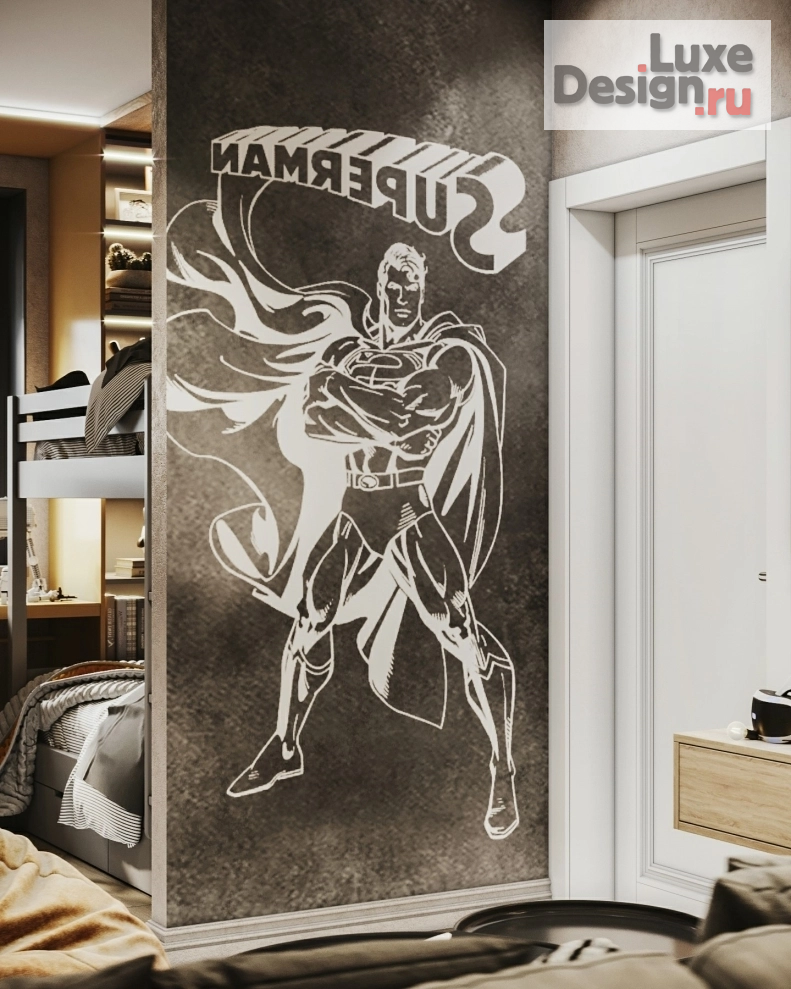 Дизайн интерьера трехкомнатной квартиры "Приморский квартал" (фото 9)