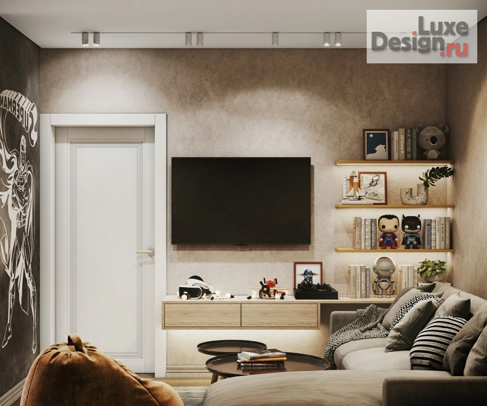 Дизайн интерьера трехкомнатной квартиры "Приморский квартал" (фото 12)