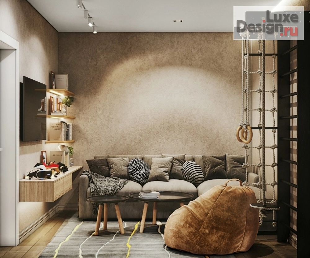 Дизайн интерьера трехкомнатной квартиры "Приморский квартал" (фото 13)