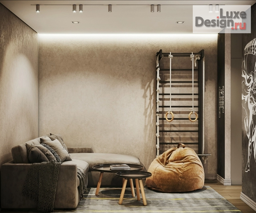 Дизайн интерьера трехкомнатной квартиры "Приморский квартал" (фото 14)