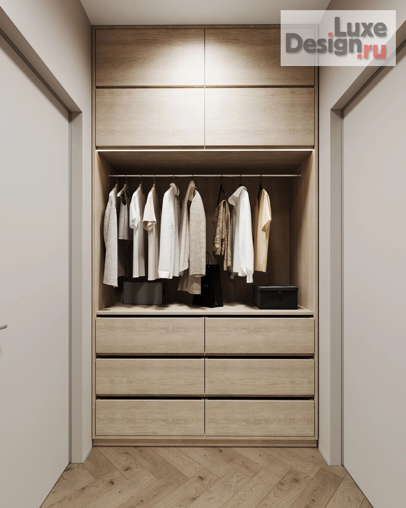 Дизайн интерьера трехкомнатной квартиры "Красногвардейский район СПб // ЖК "Малоохтинский, 68"" (фото 29)