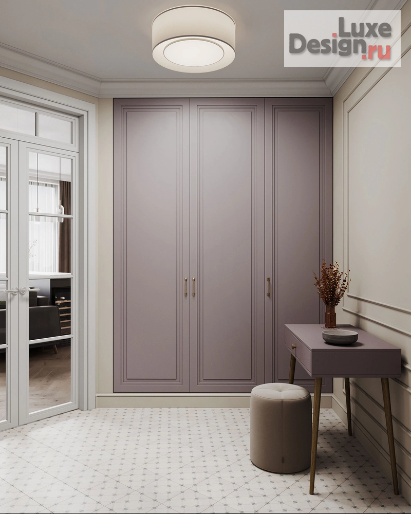 Дизайн интерьера трехкомнатной квартиры "Красногвардейский район СПб // ЖК "Малоохтинский, 68"" (фото 12)