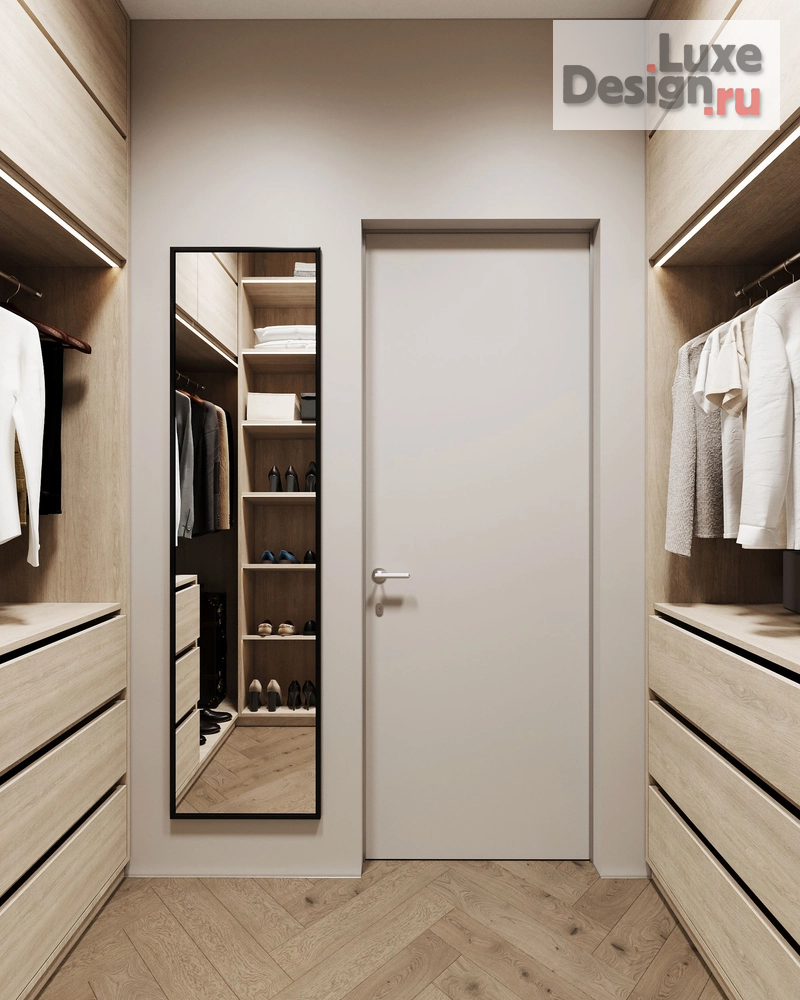 Дизайн интерьера трехкомнатной квартиры "Красногвардейский район СПб // ЖК "Малоохтинский, 68"" (фото 28)