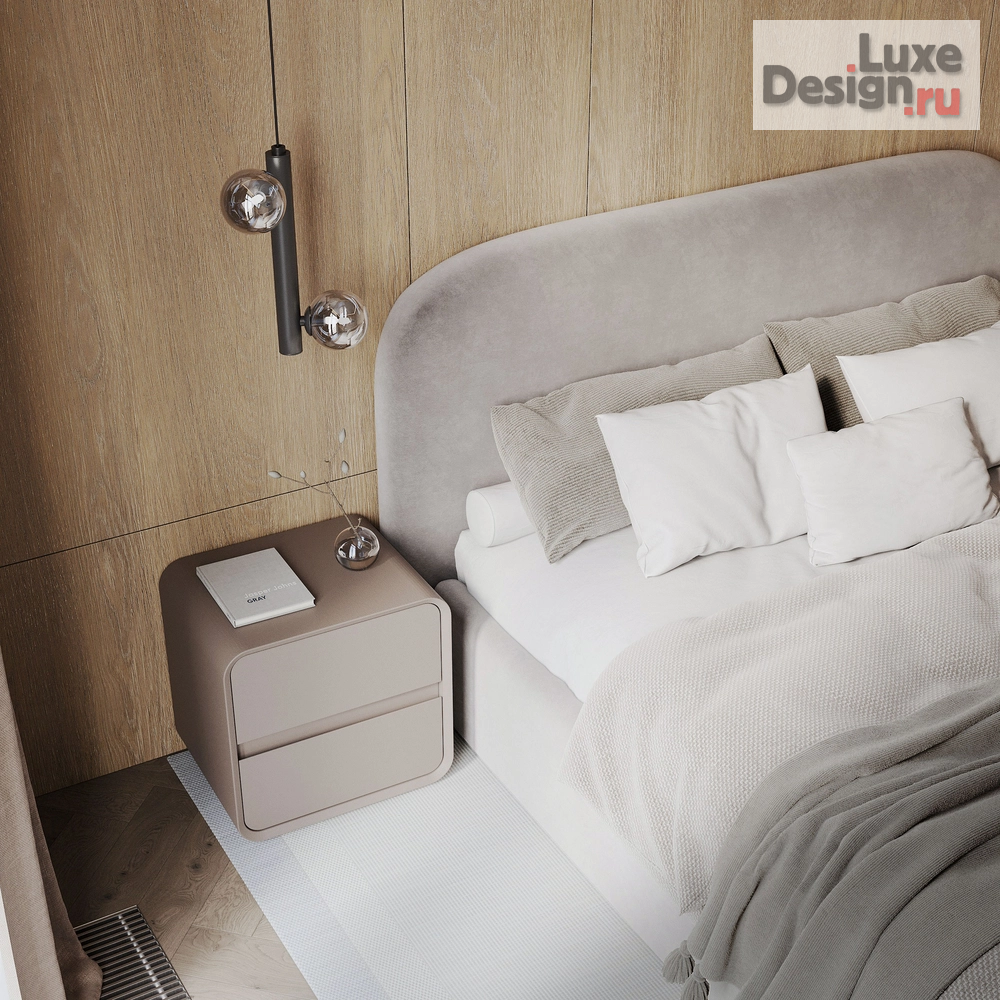 Дизайн интерьера трехкомнатной квартиры "Красногвардейский район СПб // ЖК "Малоохтинский, 68"" (фото 3)