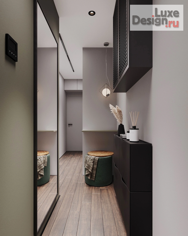 Дизайн интерьера двухкомнатной квартиры "Стрельна // Хрущевка" (фото 7)