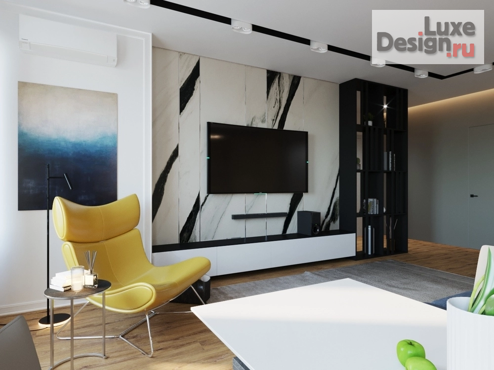 Дизайн интерьера трехкомнатной квартиры "ЖК "Биография"" (фото 3)