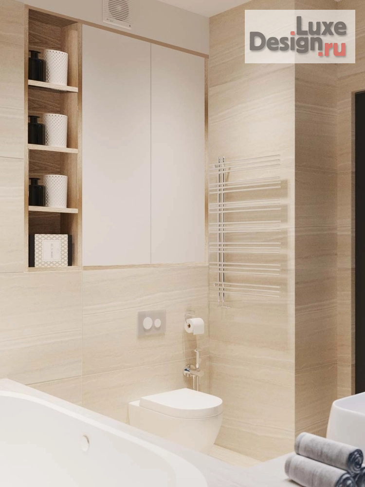 Дизайн интерьера трехкомнатной квартиры "ЖК "Биография"" (фото 6)