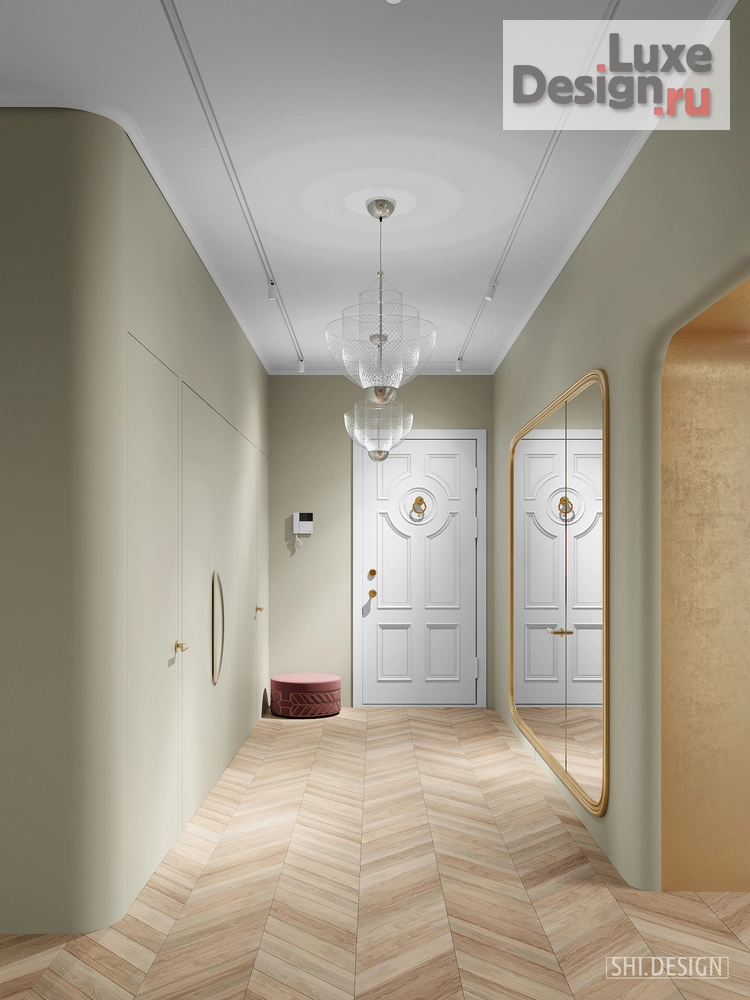 Дизайн интерьера четырехкомнатной квартиры "Детскосельский" (фото 12)