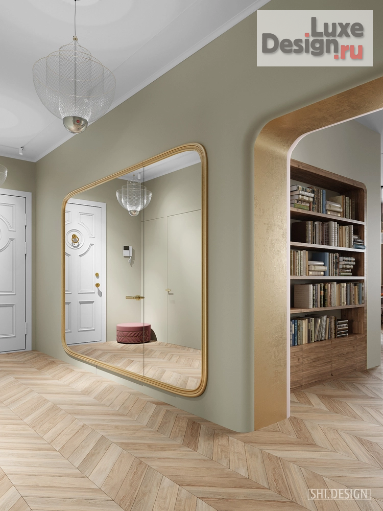 Дизайн интерьера четырехкомнатной квартиры "Детскосельский" (фото 13)