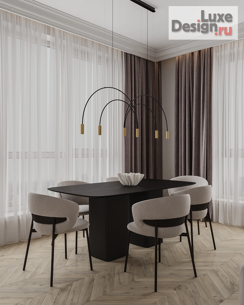 Дизайн интерьера двухкомнатной квартиры "Дизайн-проект двухкомнатной квартиры в старом фоде Санкт-Петербурга" (фото 11)