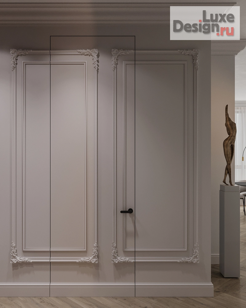 Дизайн интерьера двухкомнатной квартиры "Дизайн-проект двухкомнатной квартиры в старом фоде Санкт-Петербурга" (фото 24)