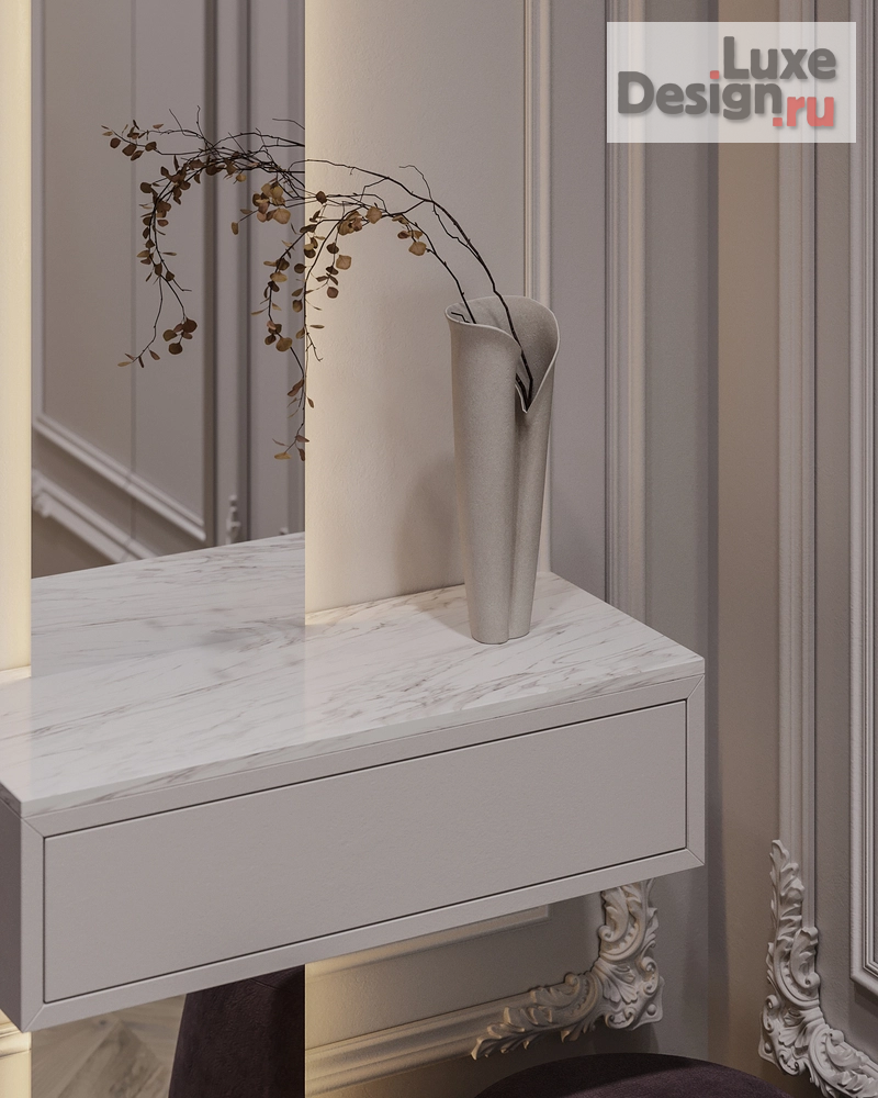 Дизайн интерьера двухкомнатной квартиры "Дизайн-проект двухкомнатной квартиры в старом фоде Санкт-Петербурга" (фото 25)