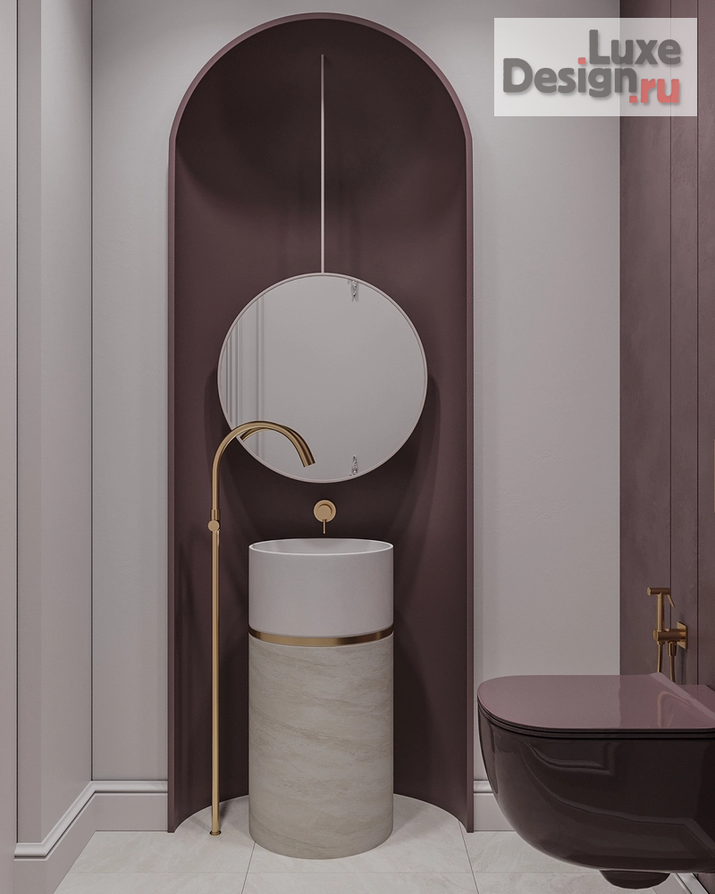 Дизайн интерьера двухкомнатной квартиры "Дизайн-проект двухкомнатной квартиры в старом фоде Санкт-Петербурга" (фото 40)