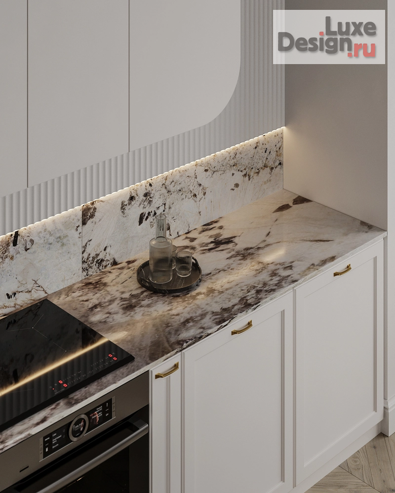 Дизайн интерьера двухкомнатной квартиры "Дизайн-проект двухкомнатной квартиры в старом фоде Санкт-Петербурга" (фото 29)