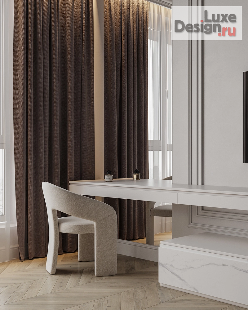 Дизайн интерьера двухкомнатной квартиры "Дизайн-проект двухкомнатной квартиры в старом фоде Санкт-Петербурга" (фото 61)