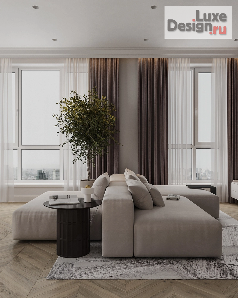 Дизайн интерьера двухкомнатной квартиры "Дизайн-проект двухкомнатной квартиры в старом фоде Санкт-Петербурга" (фото 9)