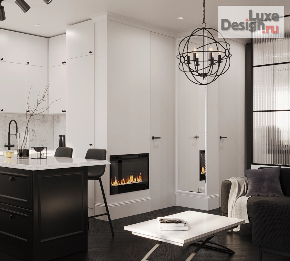 Дизайн интерьера трехкомнатной квартиры "WARHOL" (фото 2)