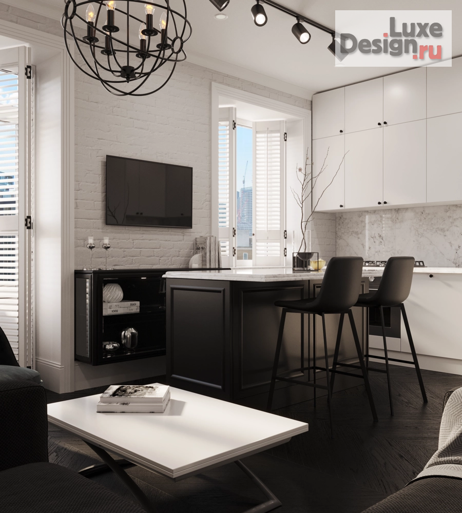 Дизайн интерьера трехкомнатной квартиры "WARHOL" (фото 4)