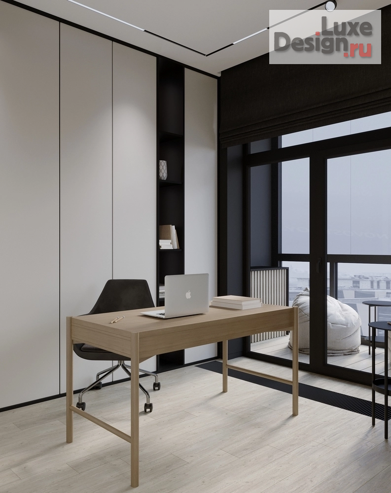 Дизайн интерьера квартиры "Уникальная квартира в жк бизнес класса с видом на Лахта центр" (фото 4)