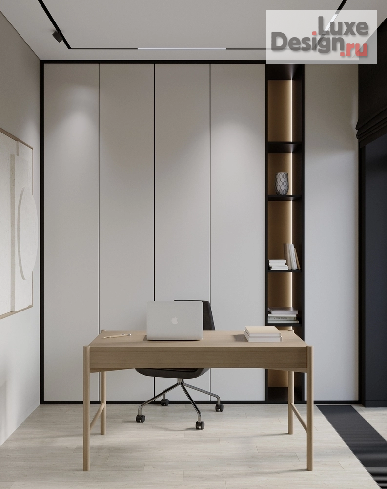 Дизайн интерьера квартиры "Уникальная квартира в жк бизнес класса с видом на Лахта центр" (фото 5)