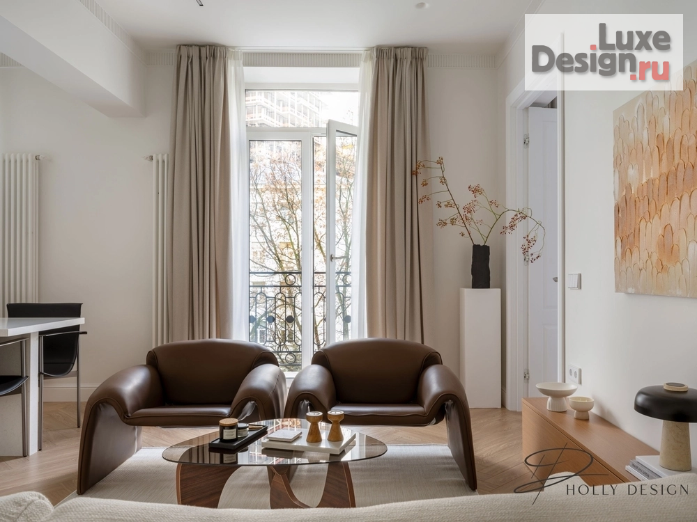 Дизайн интерьера однокомнатной квартиры "Кутузовский | Флиппинг (перепродажа)" (фото 5)