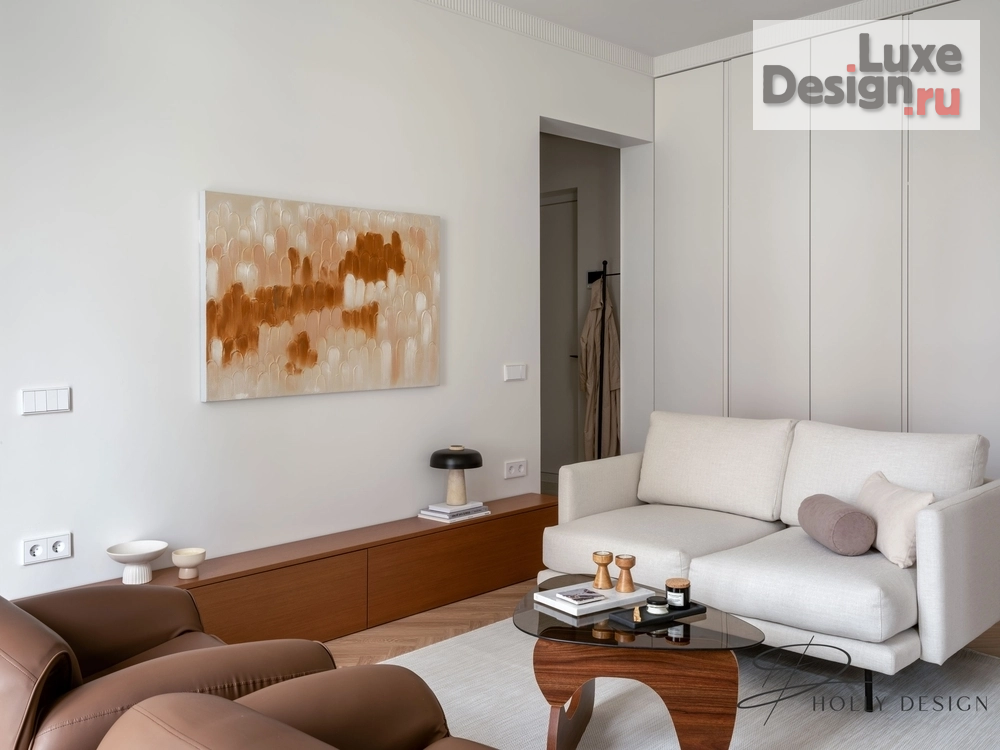 Дизайн интерьера однокомнатной квартиры "Кутузовский | Флиппинг (перепродажа)" (фото 6)