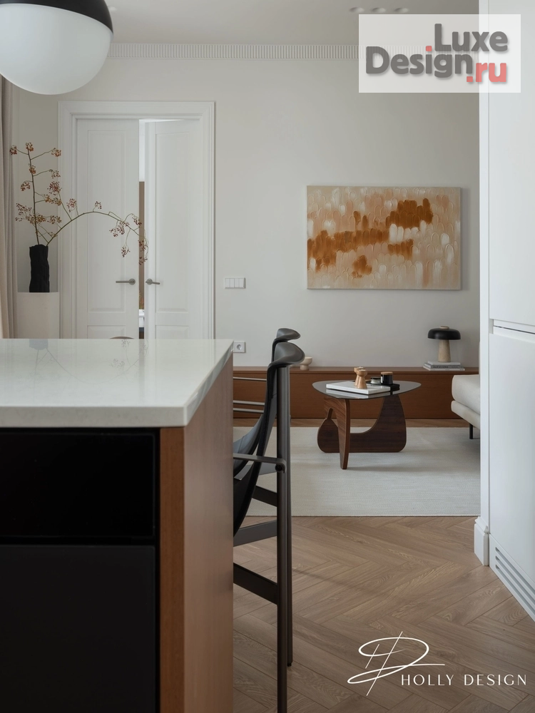 Дизайн интерьера однокомнатной квартиры "Кутузовский | Флиппинг (перепродажа)" (фото 4)