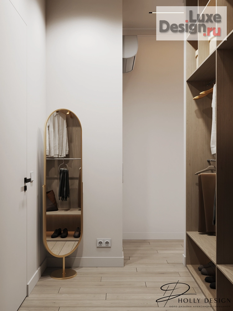 Дизайн интерьера двухкомнатной квартиры "Сердце столицы" (фото 16)