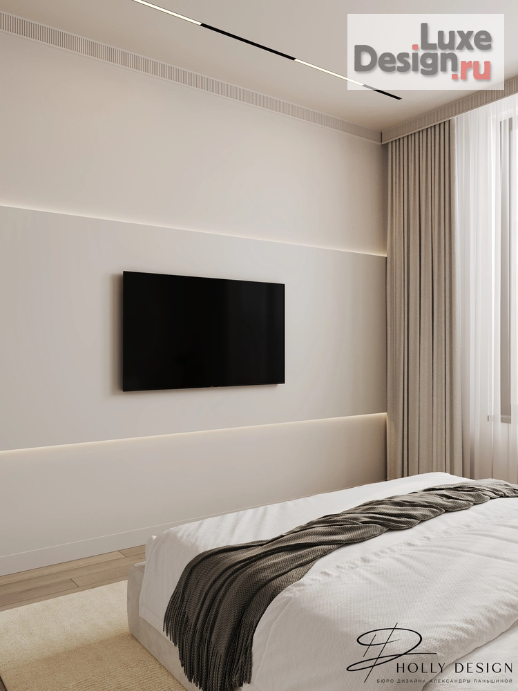 Дизайн интерьера двухкомнатной квартиры "Сердце столицы" (фото 17)