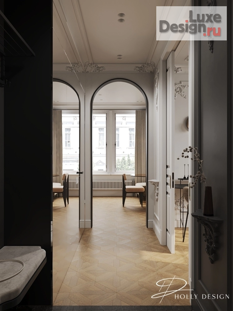 Дизайн интерьера однокомнатной квартиры "ЖК Мир" (фото 10)