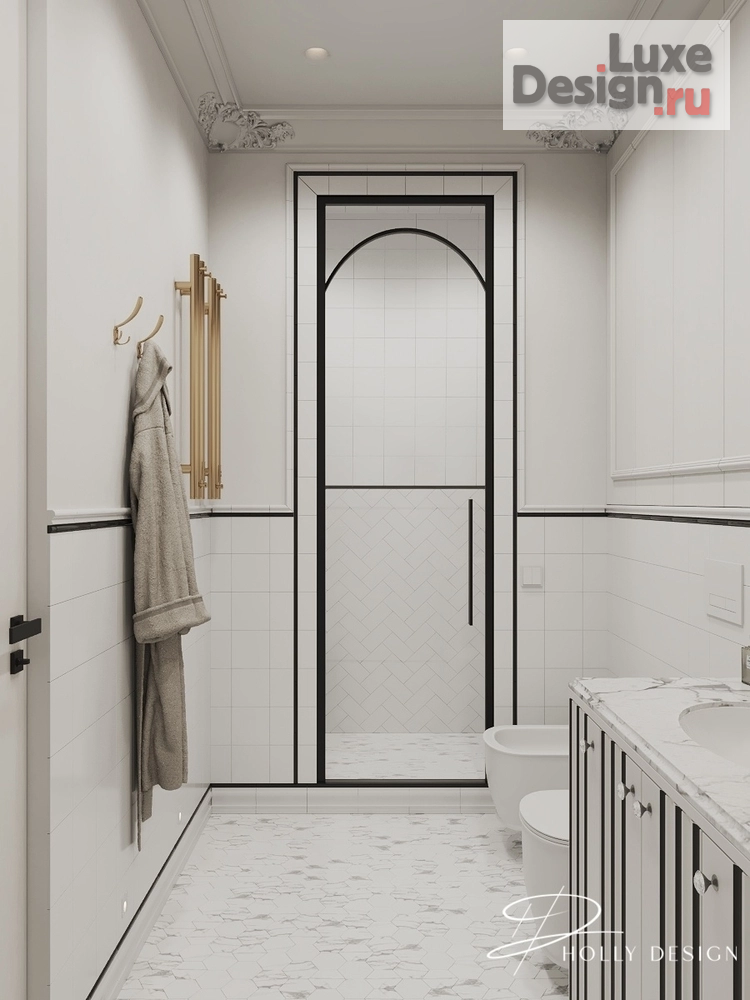 Дизайн интерьера однокомнатной квартиры "ЖК Мир" (фото 15)