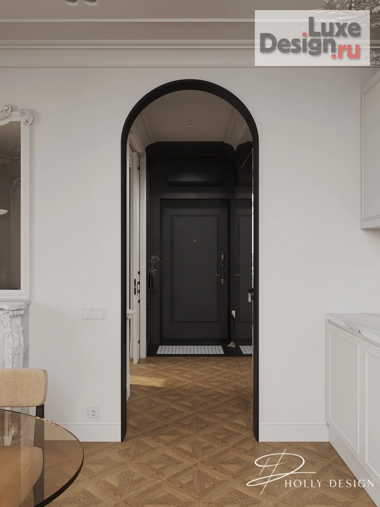 Дизайн интерьера однокомнатной квартиры "ЖК Мир" (фото 11)