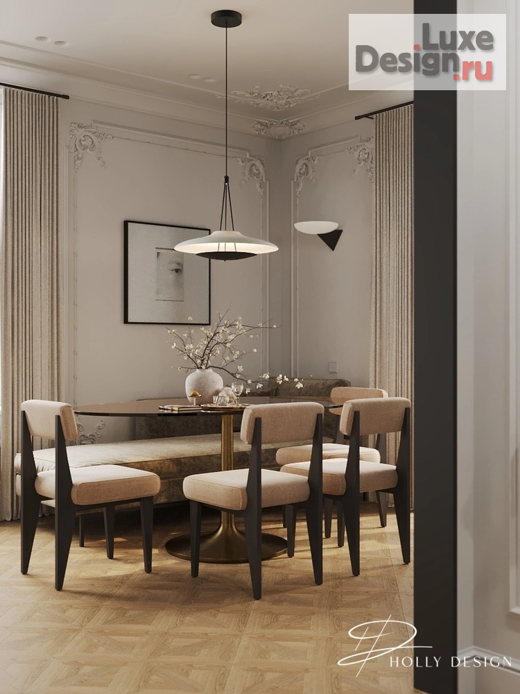 Дизайн интерьера однокомнатной квартиры "ЖК Мир" (фото 4)