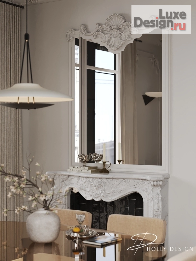 Дизайн интерьера однокомнатной квартиры "ЖК Мир" (фото 3)