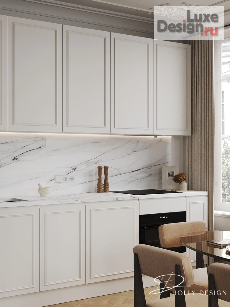 Дизайн интерьера однокомнатной квартиры "ЖК Мир" (фото 2)