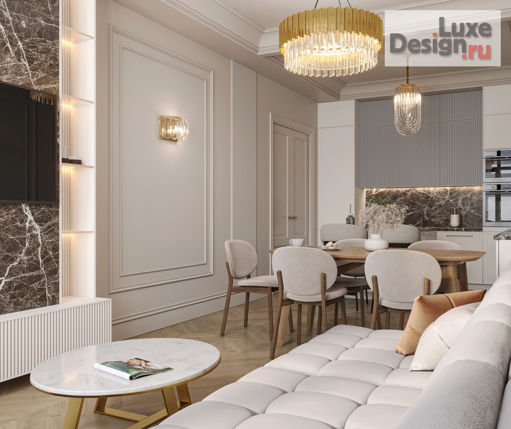 Дизайн интерьера квартиры "Квартира на Московском проспекте" (фото 5)