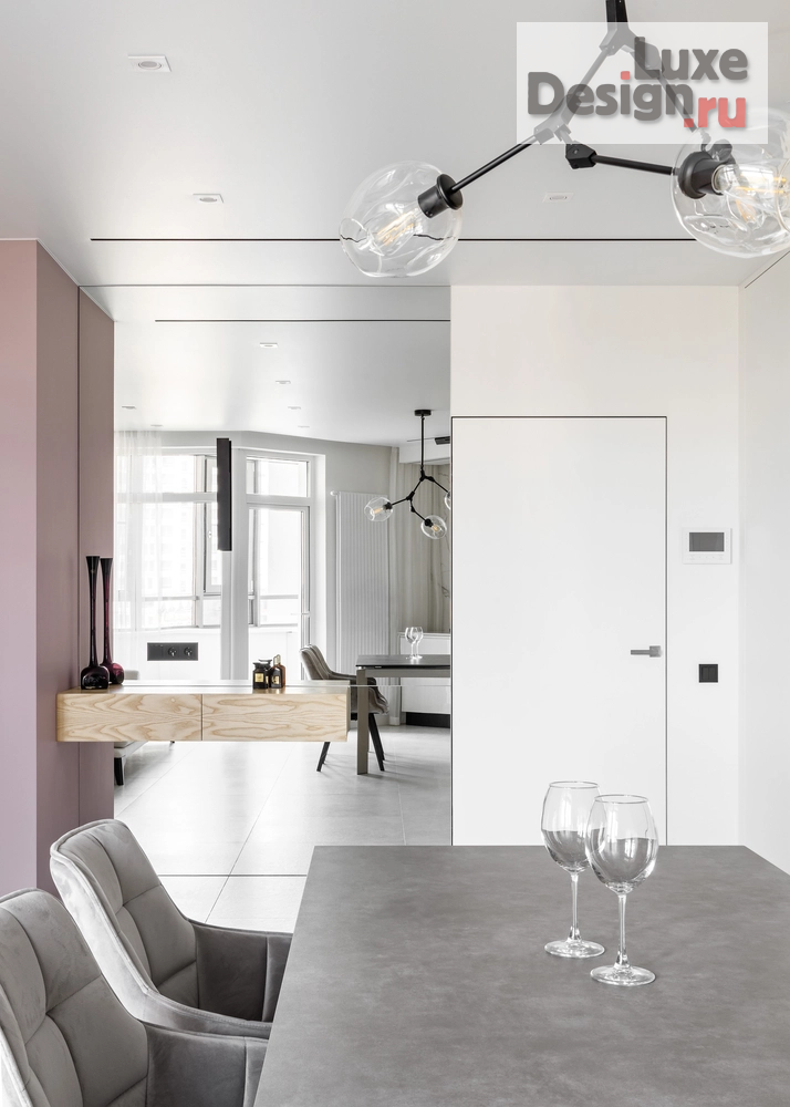 Дизайн интерьера двухкомнатной квартиры "ЖК Дом на набережной " (фото 4)