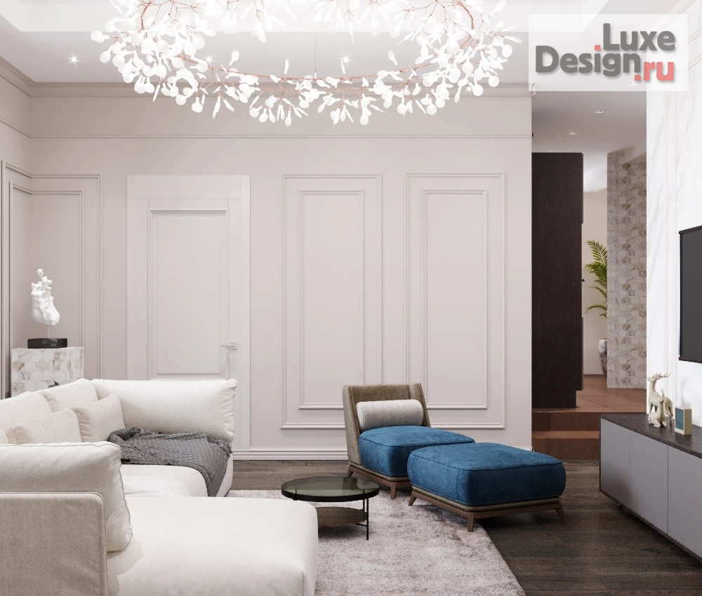 Дизайн интерьера квартиры " Дизайн квартиры, ЖК Коперник, г. Москва" (фото 6)