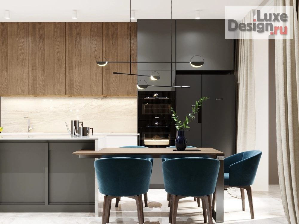 Дизайн интерьера квартиры "Дизайн интерьера в ЖК  Галактика Pro" (фото 8)