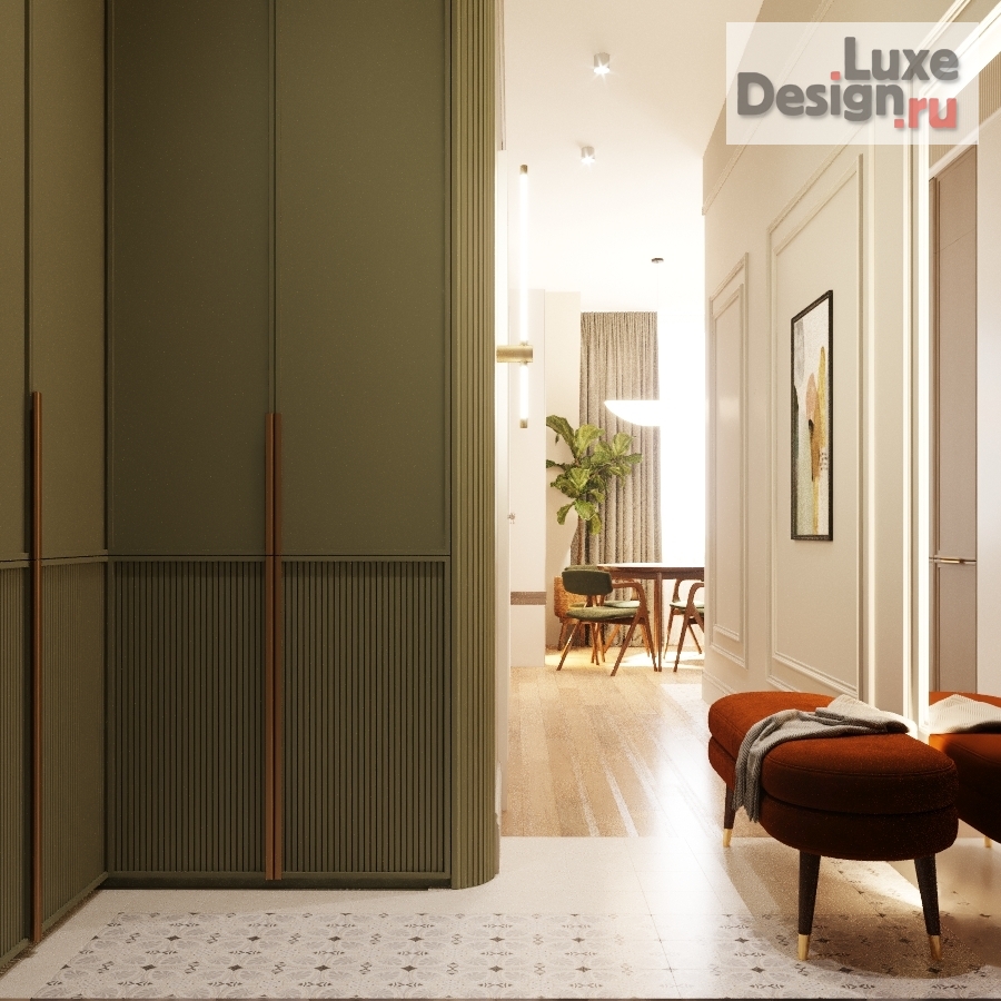 Дизайн интерьера квартиры "Дизайн квартиры, г. Санкт-Петербург" (фото 1)