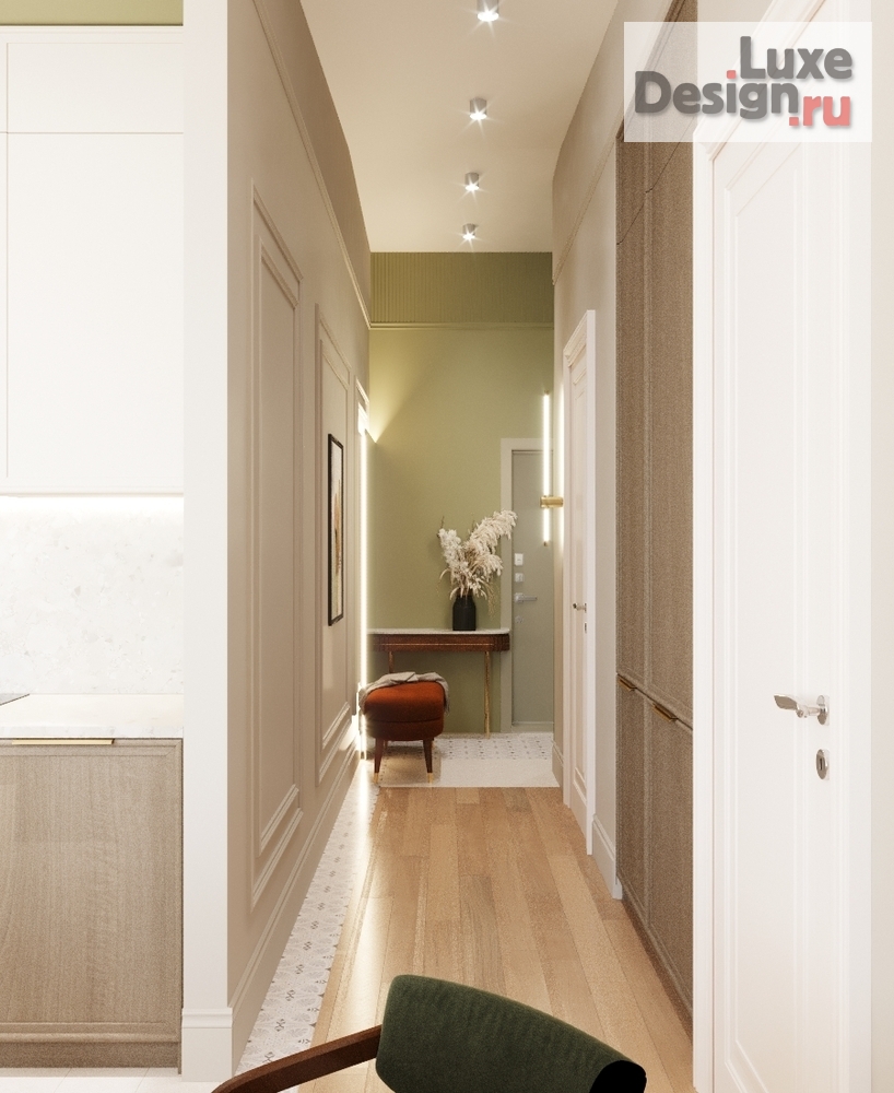 Дизайн интерьера квартиры "Дизайн квартиры, г. Санкт-Петербург" (фото 2)