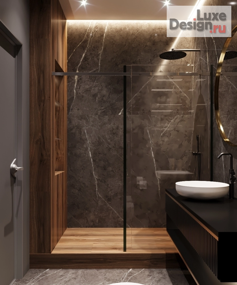 Дизайн интерьера трехкомнатной квартиры "Дизайн квартиры ЖК Болконский" (фото 8)