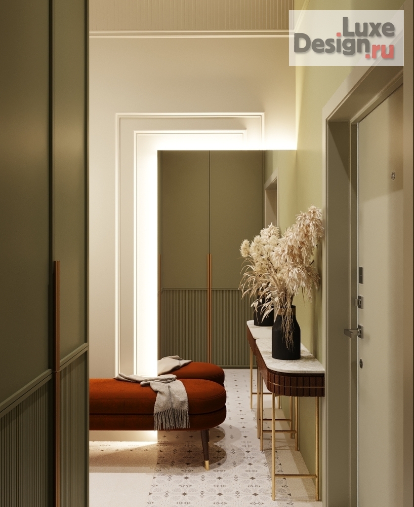 Дизайн интерьера квартиры "Дизайн квартиры, г. Санкт-Петербург" (фото 3)