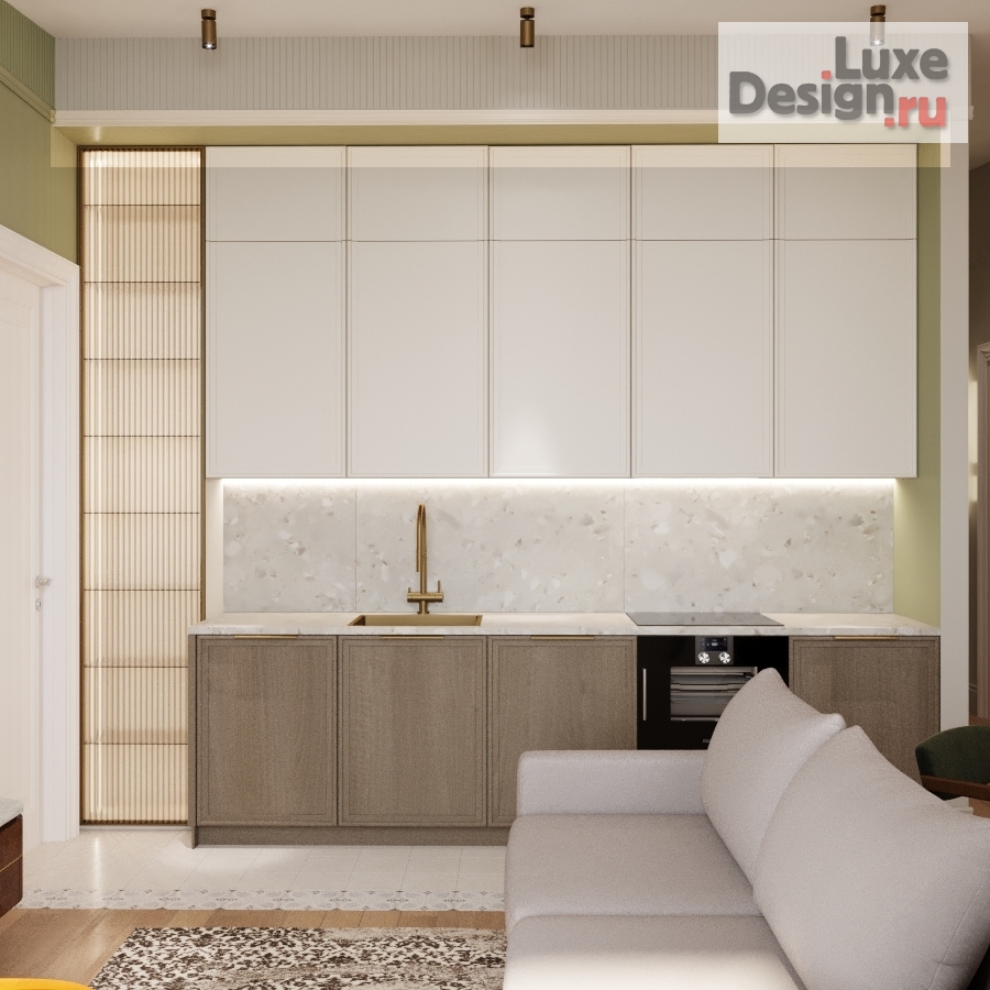 Дизайн интерьера квартиры "Дизайн квартиры, г. Санкт-Петербург" (фото 5)